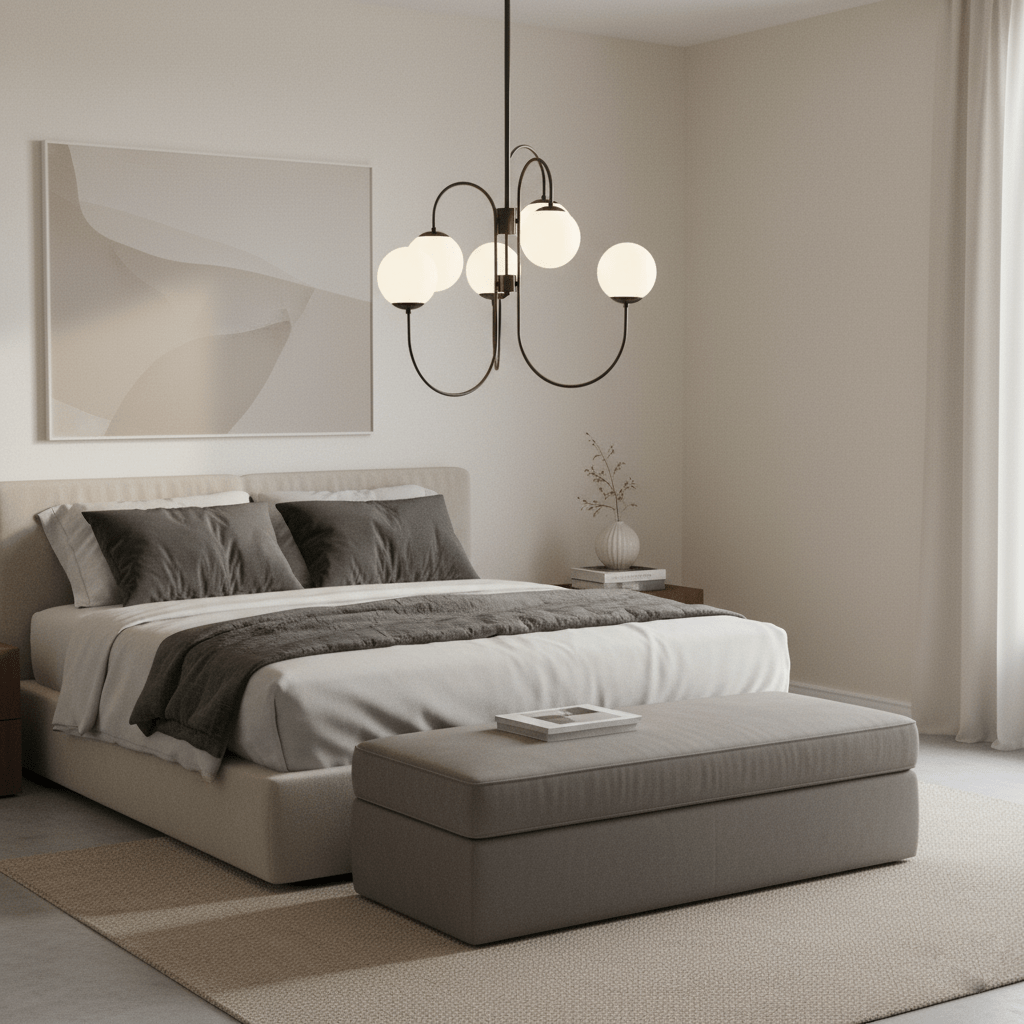 Gooseneck Chandelier