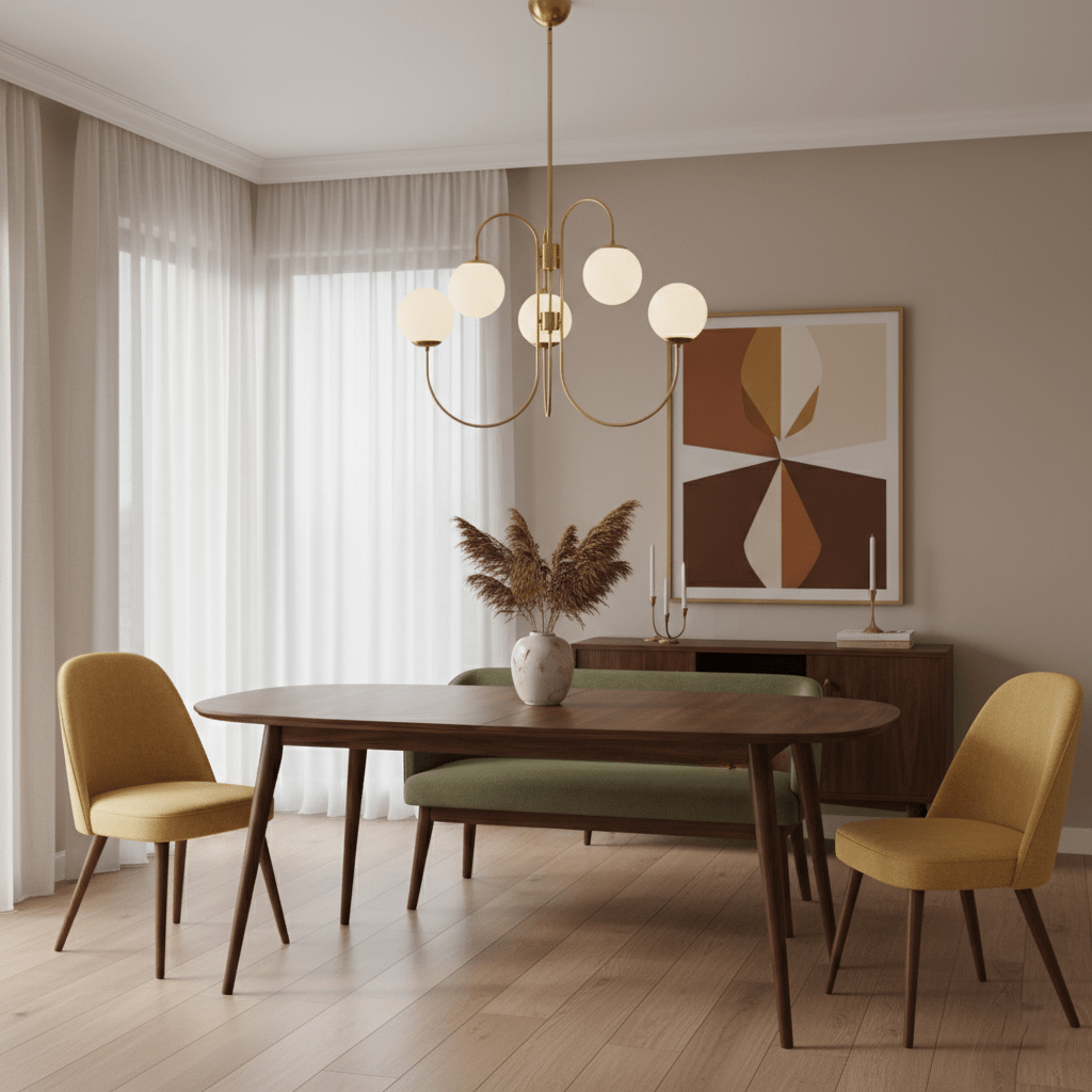 Gooseneck Chandelier