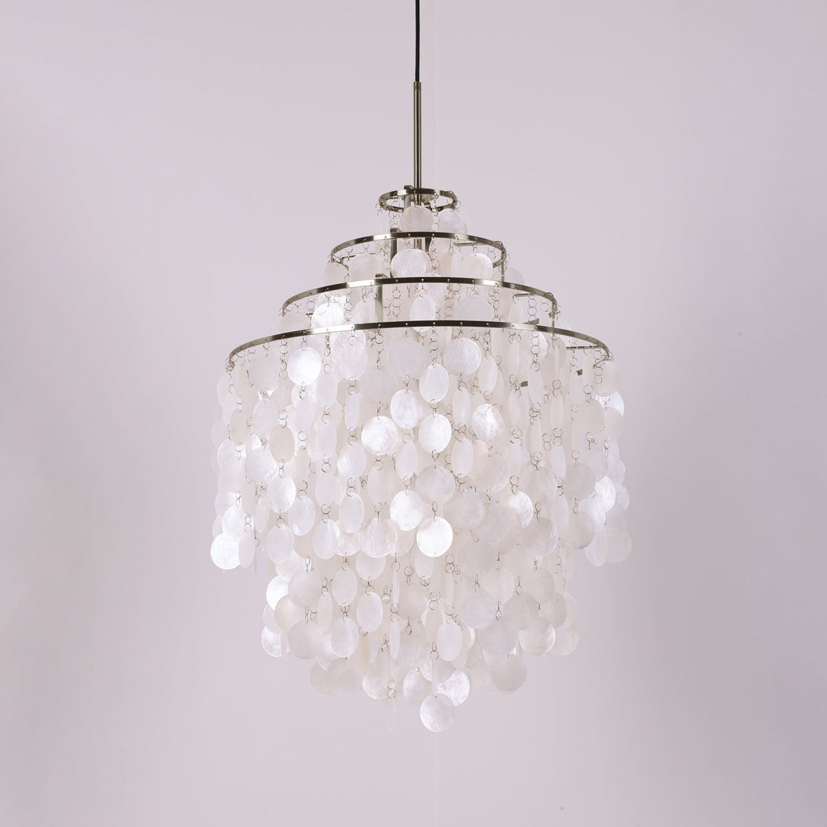 Round Shell Chandelier