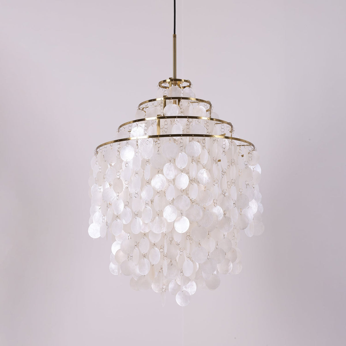 Round Shell Chandelier