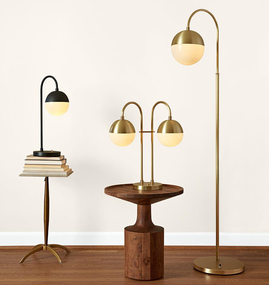 Brenton Brass Arch Table Lamp