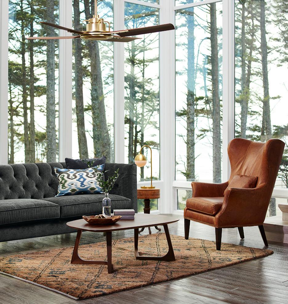 Brenton Brass Arch Table Lamp