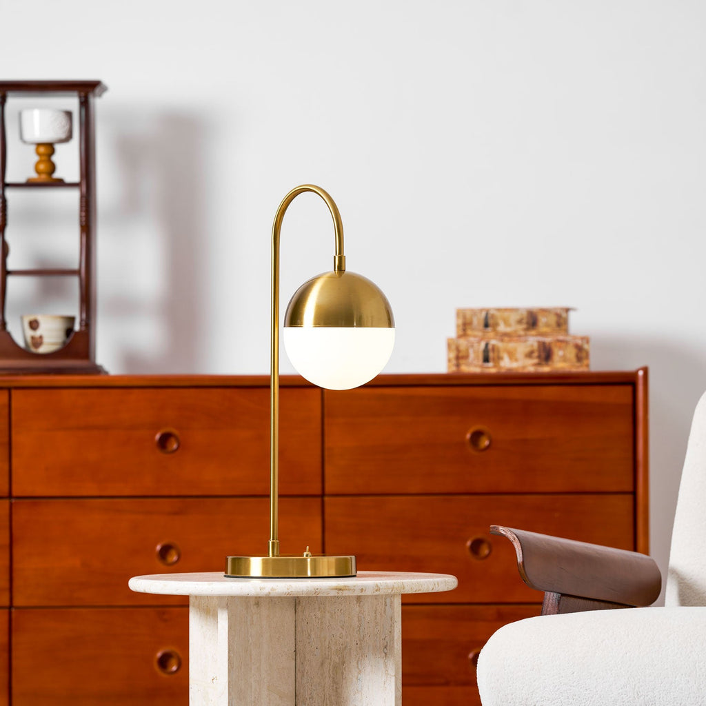 Brenton Brass Arch Table Lamp