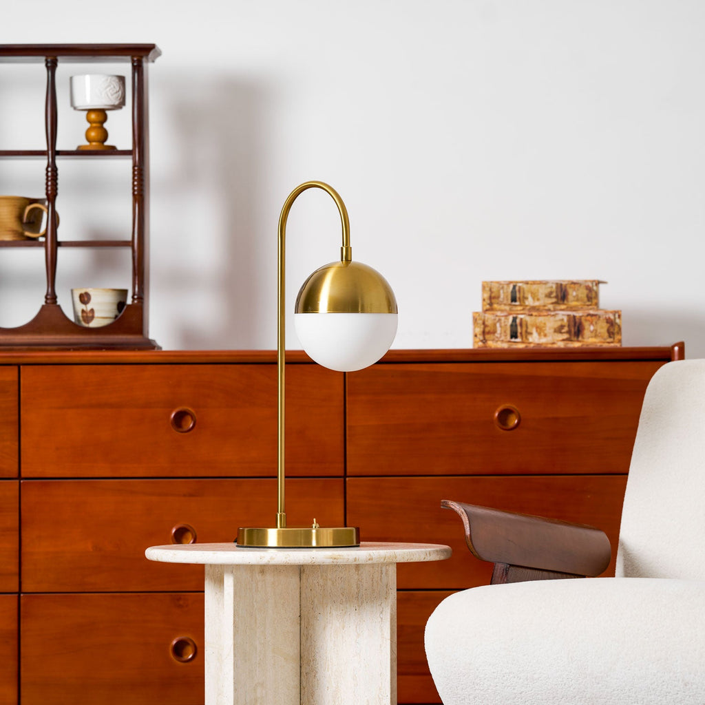Brenton Brass Arch Table Lamp