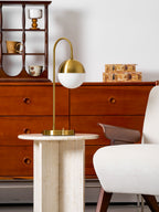 Brenton Brass Arch Table Lamp