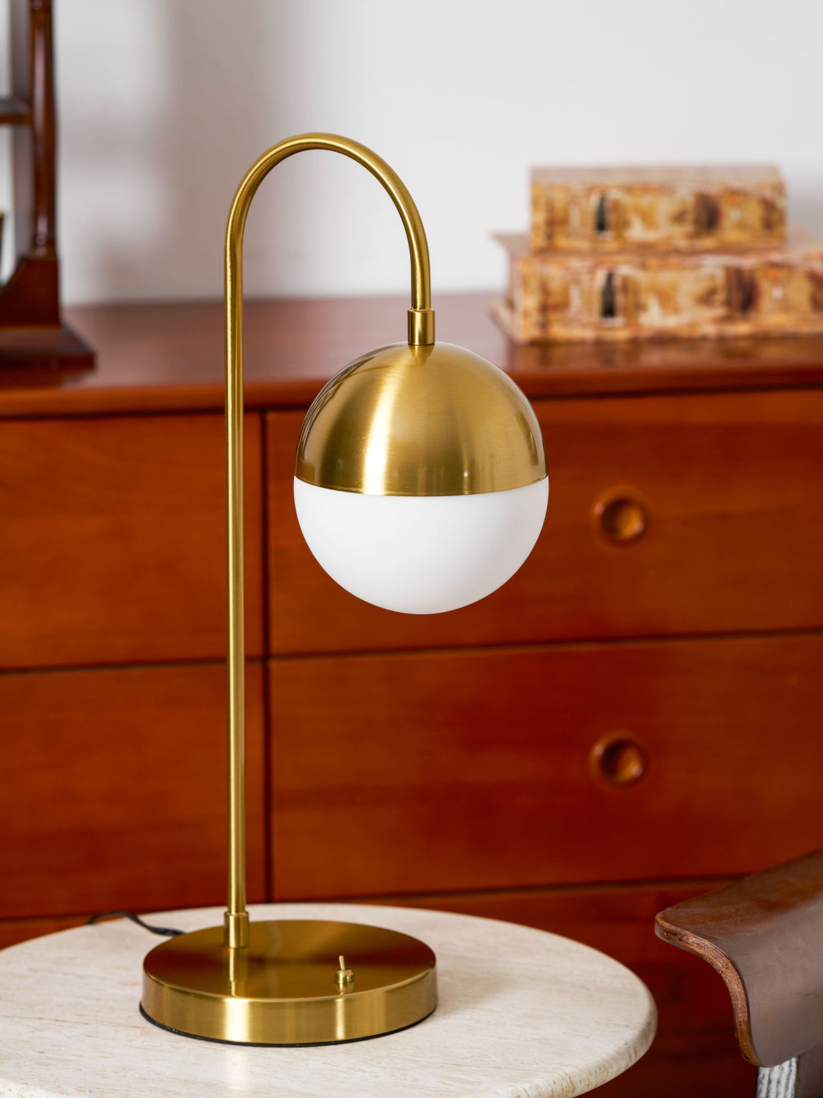 Brenton Brass Arch Table Lamp