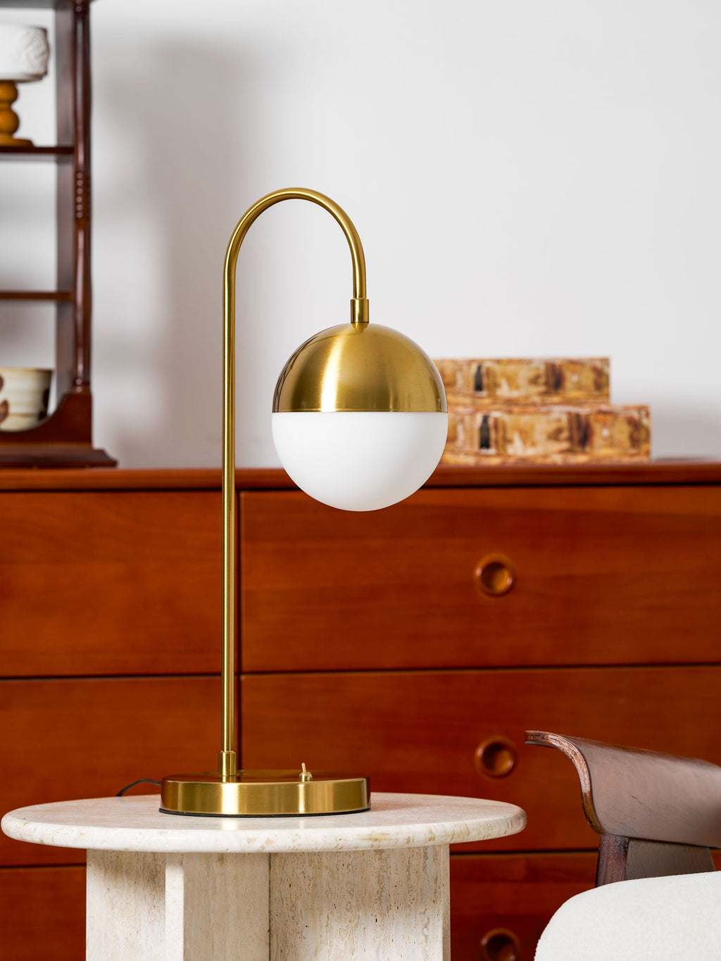 Brenton Brass Arch Table Lamp