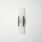 Oblong Alabaster Wall Sconce