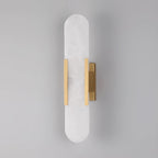 Oblong Alabaster Wall Sconce