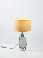 Glazed Crystal Table Lamp