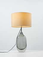 Glazed Crystal Table Lamp