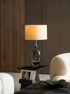 Glazed Crystal Table Lamp