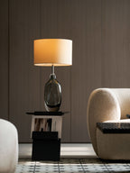 Glazed Crystal Table Lamp