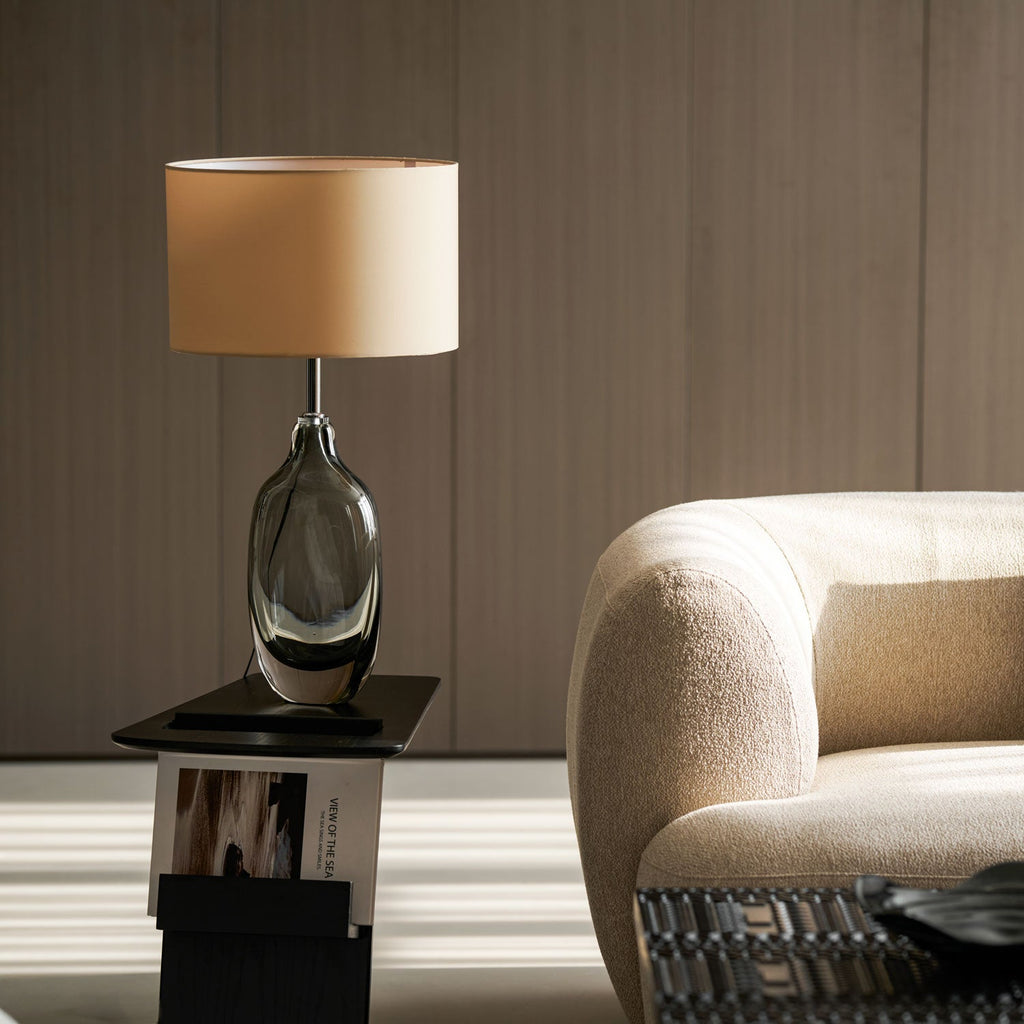 Glazed Crystal Table Lamp
