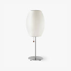 Faux Silk Bubble Table Lamp