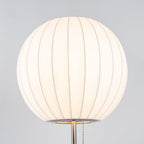 Faux Silk Bubble Table Lamp