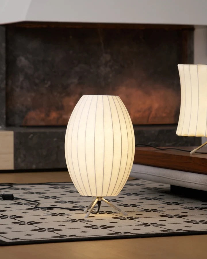 Tripod Bubble Table Lamp