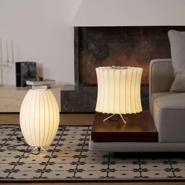 Tripod Bubble Table Lamp