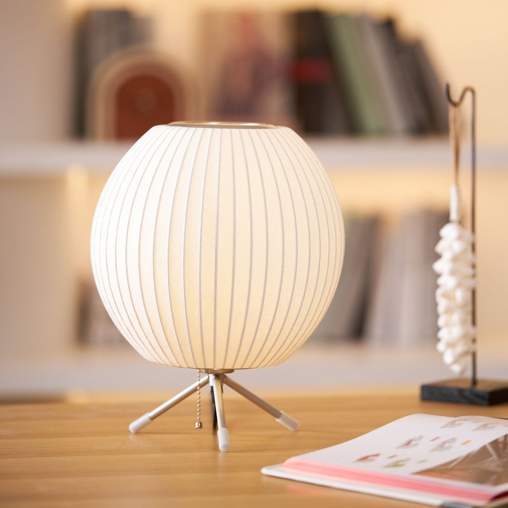 Tripod Bubble Table Lamp