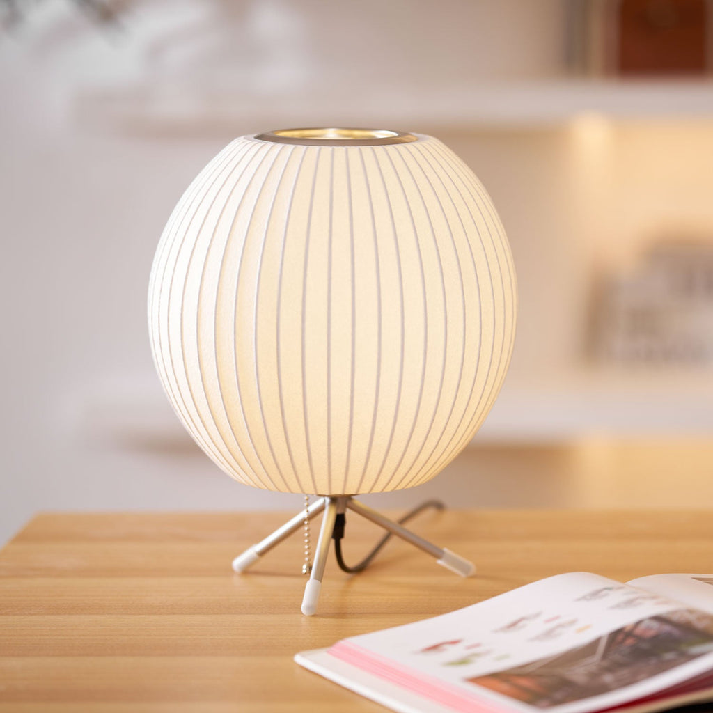 Tripod Bubble Table Lamp