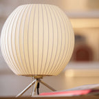 Tripod Bubble Table Lamp