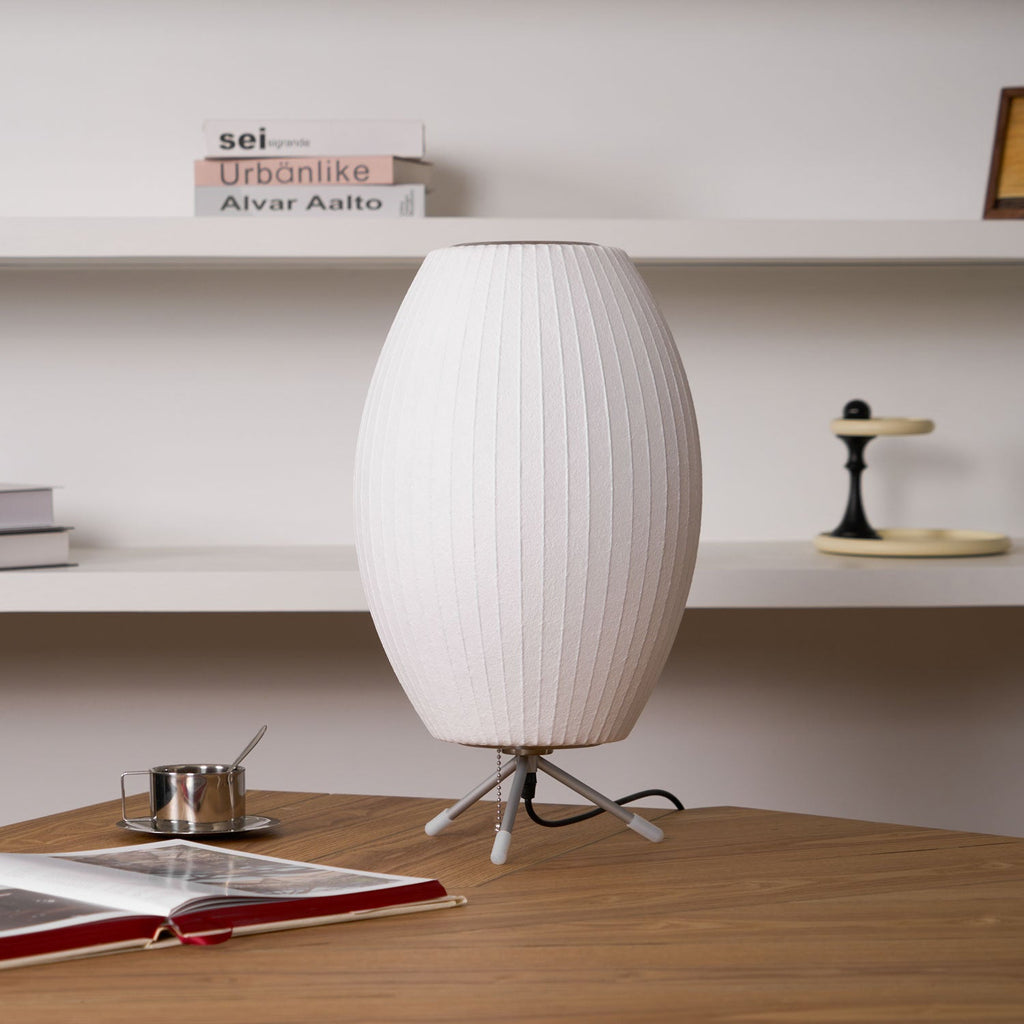 Tripod Bubble Table Lamp