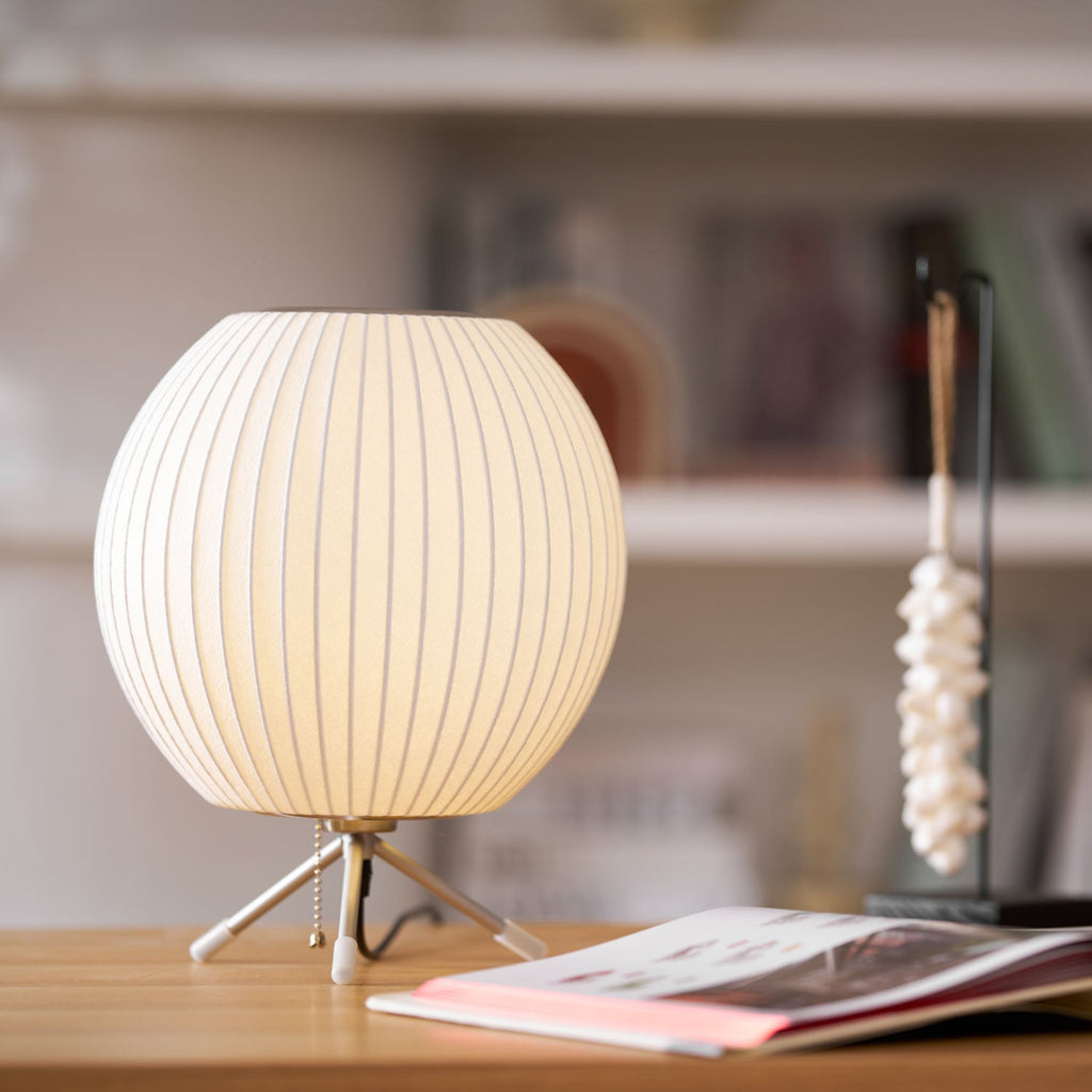 Tripod Bubble Table Lamp