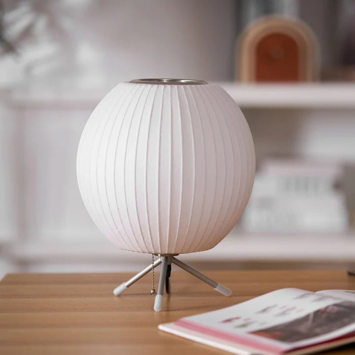 Tripod Bubble Table Lamp