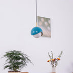 Blue Drop Pendant Light