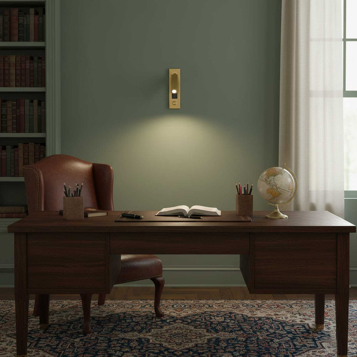Embedded Bedside Sconce