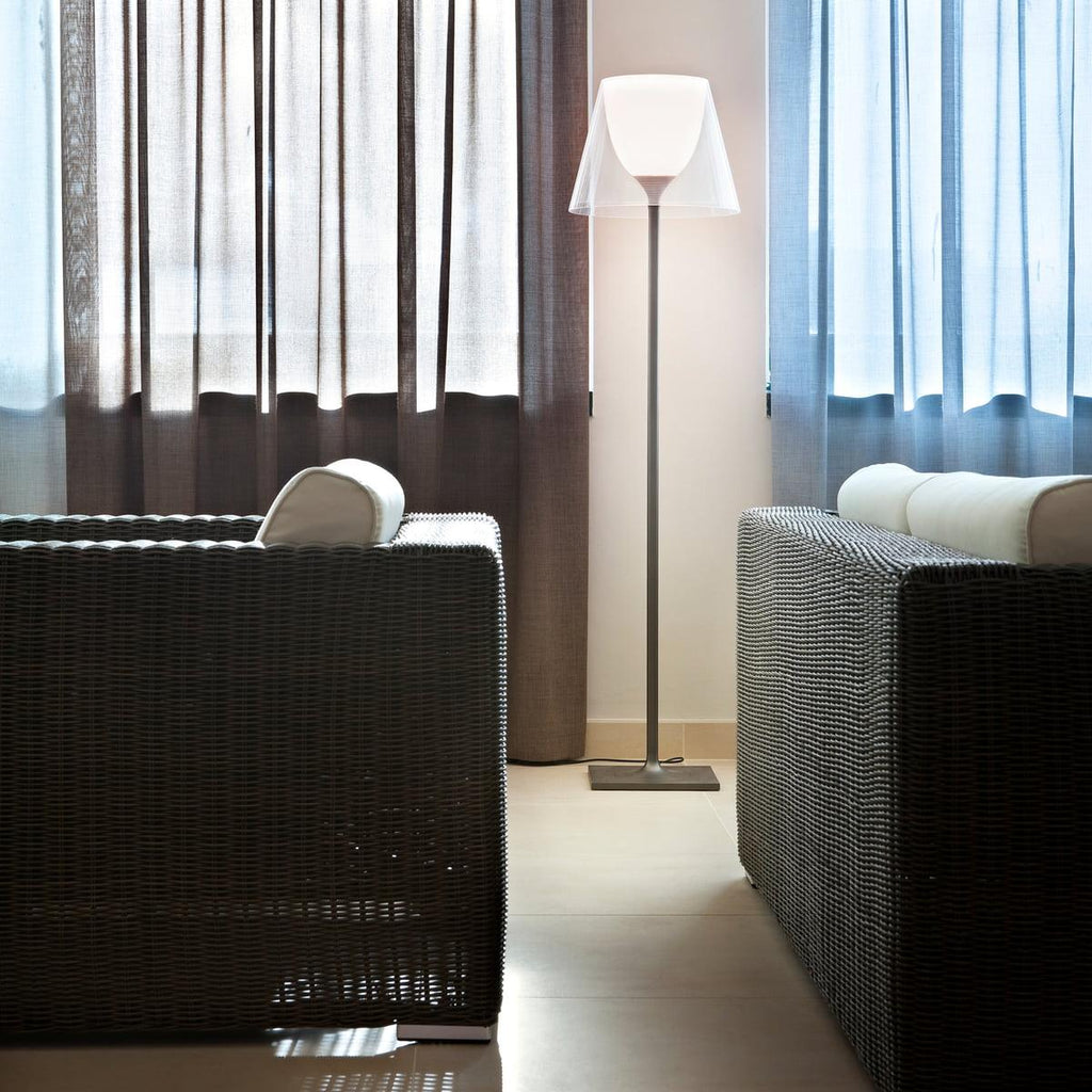 Chrome Prism Floor Lamp