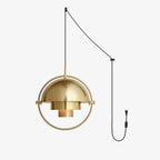 Deformed Ball Swag Pendant Light