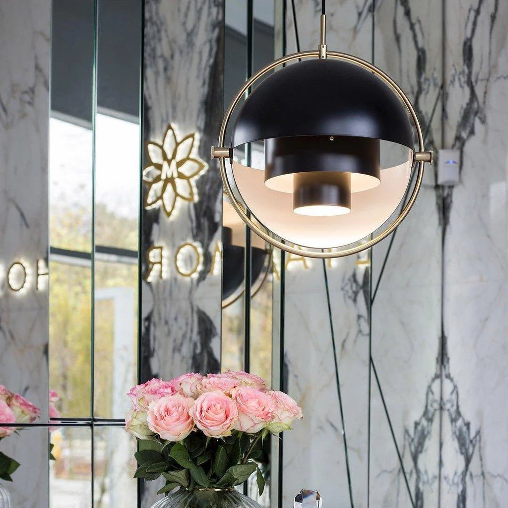 Deformed Ball Swag Pendant Light