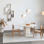 Deformed Ball Swag Pendant Light