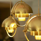 Deformed Ball Swag Pendant Light
