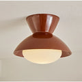Gourd Resin Flush Mount Light