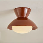 Gourd Resin Flush Mount Light