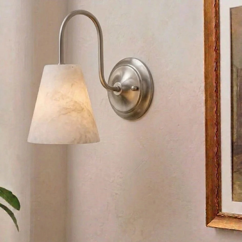 Heron Alabaster Wall Sconce