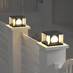 Eclipse Cube Outdoor Post Light