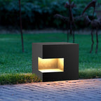 Regular Cube Post Outdoor Light