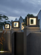 Light Cube Outdoor Post Light