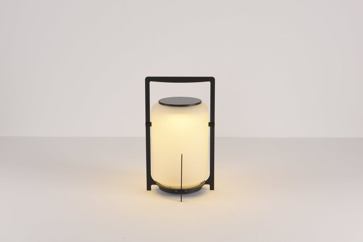 Twilight Lantern Solar Outdoor Table Lamp