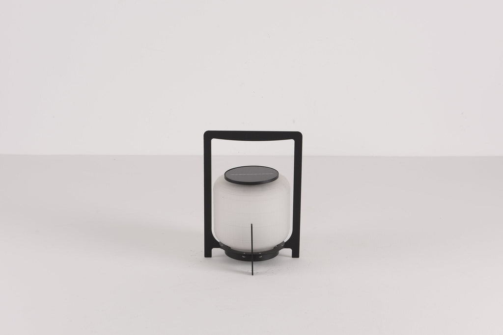 Twilight Lantern Solar Outdoor Table Lamp