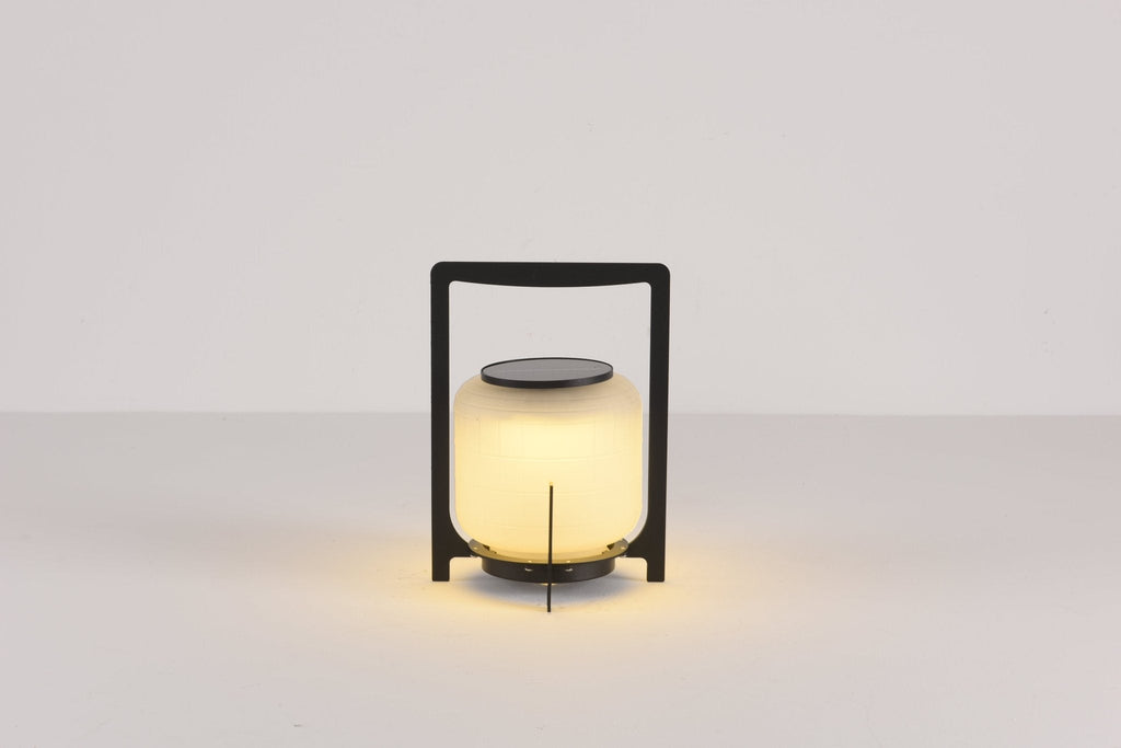 Twilight Lantern Solar Outdoor Table Lamp