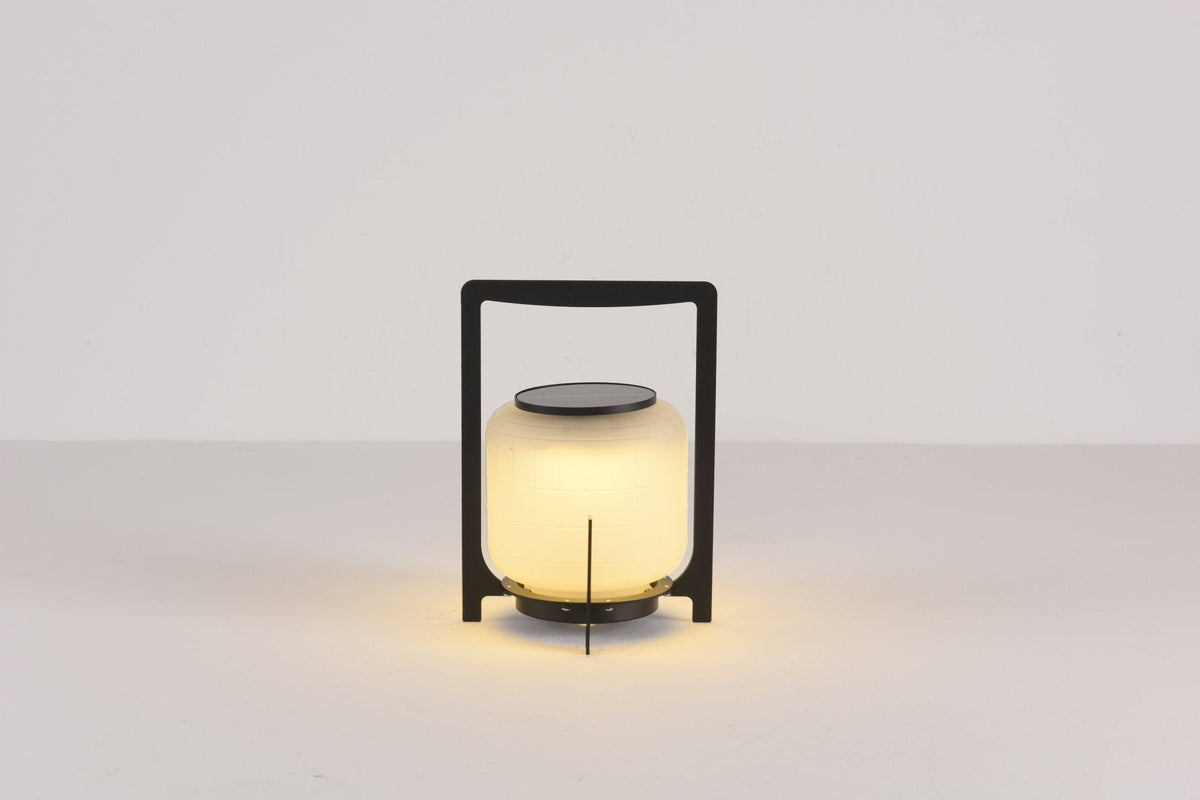 Twilight Lantern Solar Outdoor Table Lamp