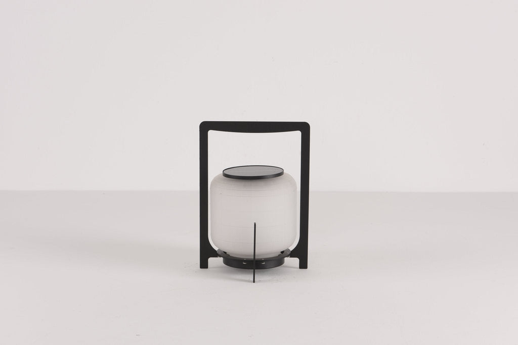 Twilight Lantern Solar Outdoor Table Lamp