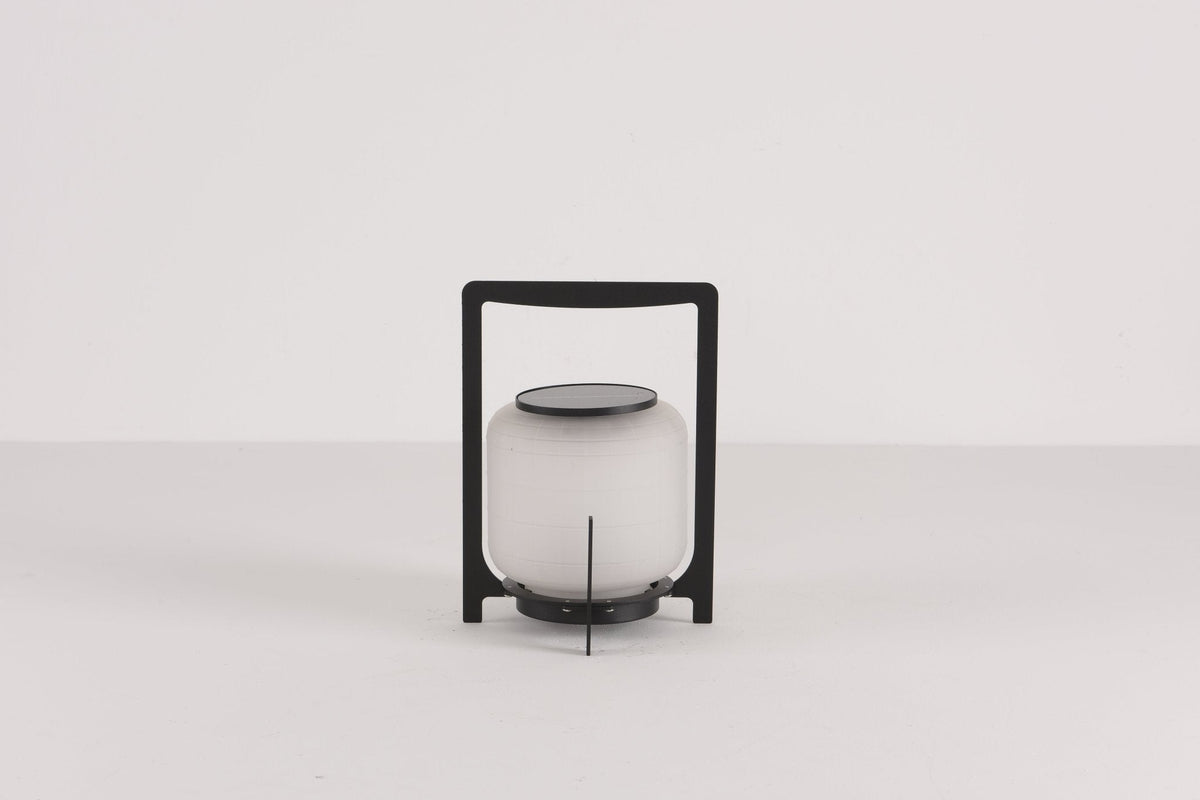Twilight Lantern Solar Outdoor Table Lamp