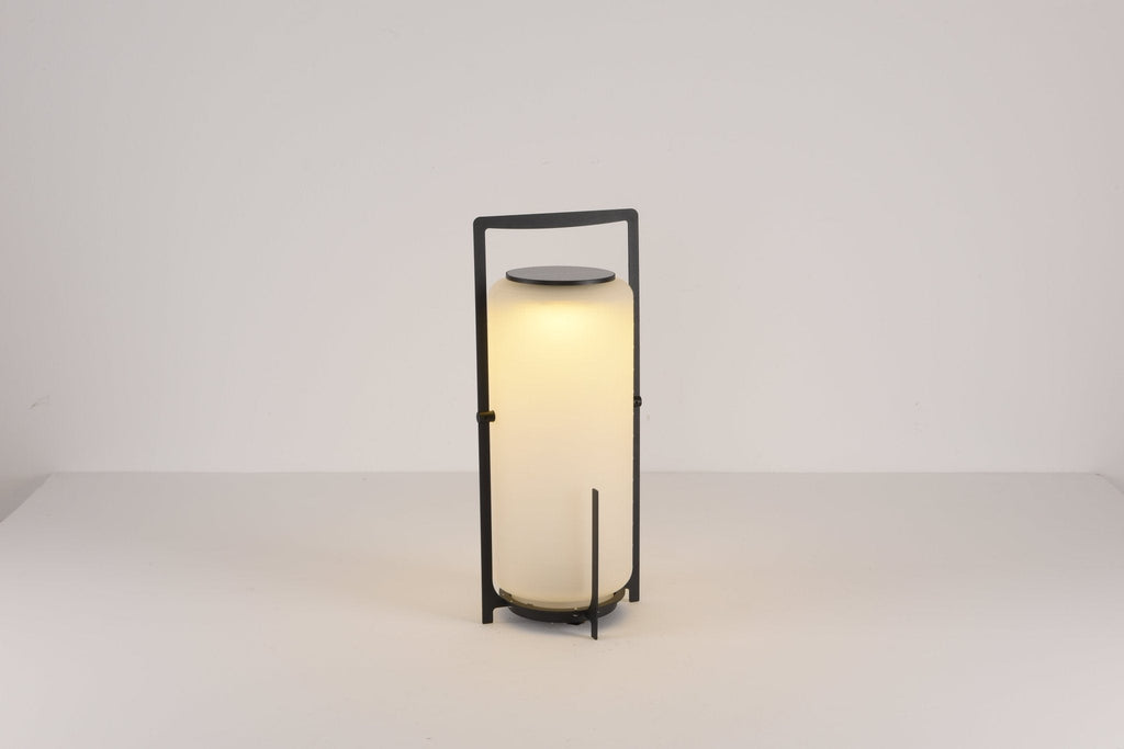 Twilight Lantern Solar Outdoor Table Lamp