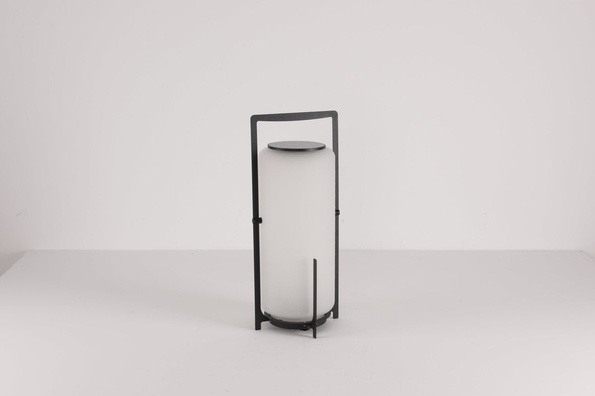 Twilight Lantern Solar Outdoor Table Lamp