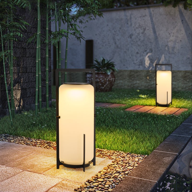 Twilight Lantern Solar Outdoor Table Lamp